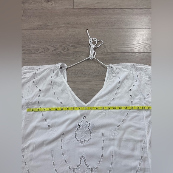 Vix White Eyelet Swimsuit Cover Up - Picture 8 of 8